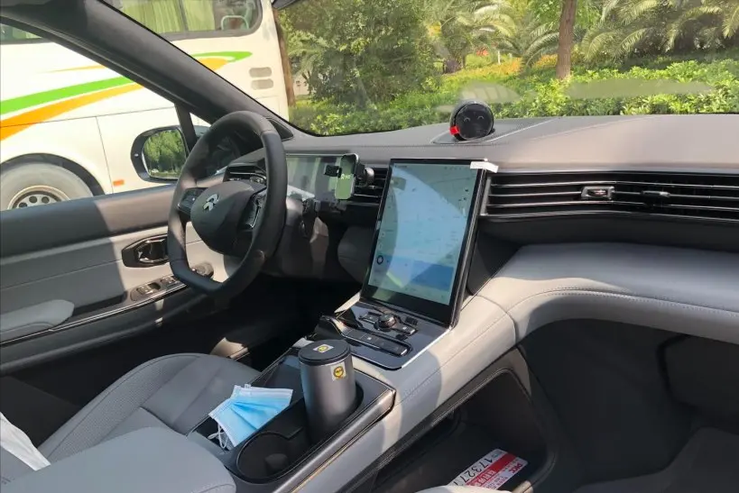 luxury electric car nio es8 interior