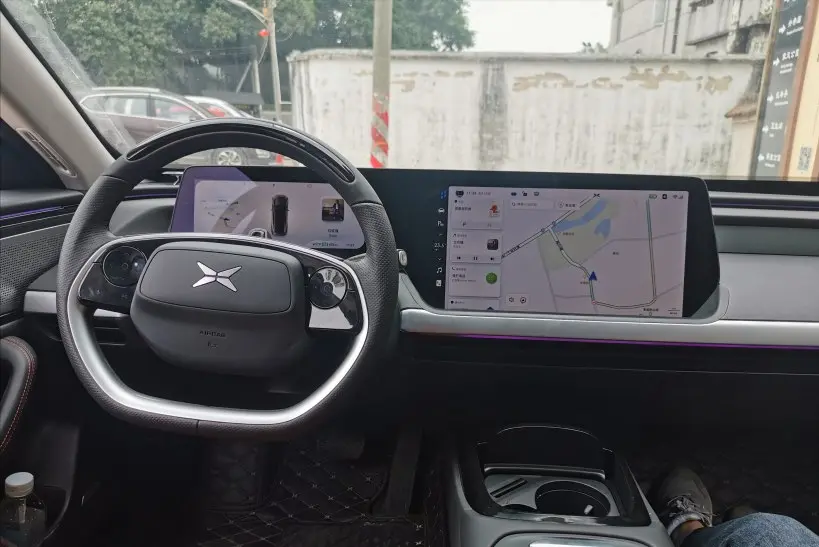 luxury electric car xpeng p7 interior