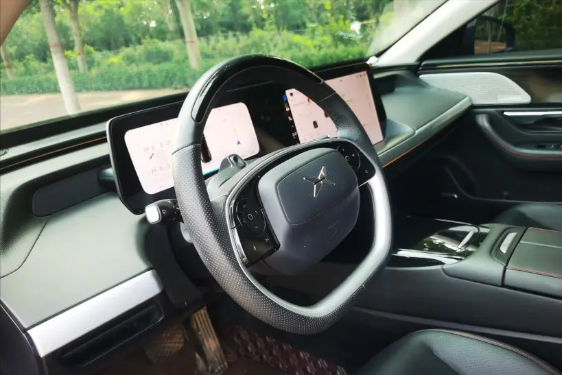luxury electric car xpeng p7 interior