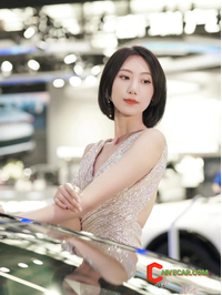 car show model from shenzhen auto show