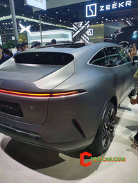 Latest photos about avatr cars from fans,taken in chongqing auto show