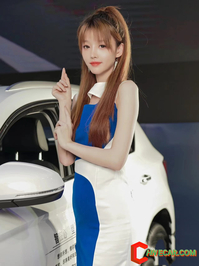 Beautiful car model from chinese electric car brand,shenzhen auto showBeautiful car model from chinese electric car brand,shenzhen auto show