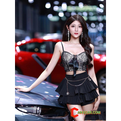 car show model chongqing auto show