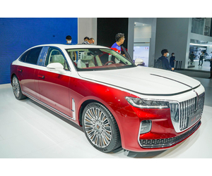Hongqi H9+ 2020 red edition official pictures